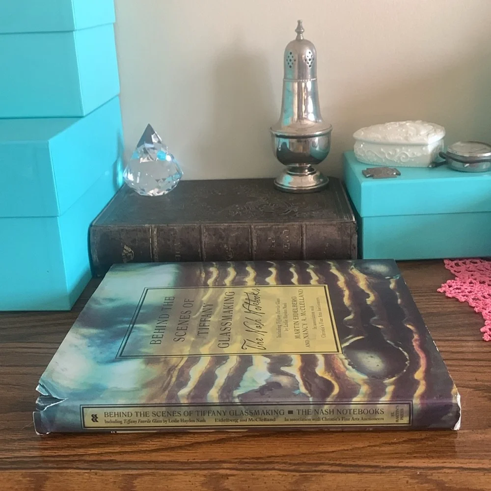 Tiffany Glassmaking: The Nash Notebooks tco coffee table history hardcover 718